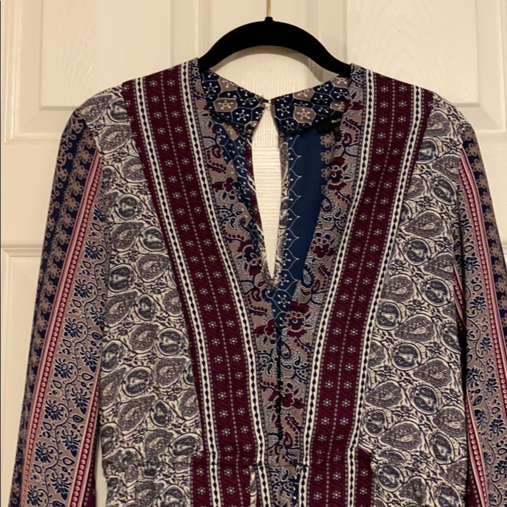 Printed Romper - image 1